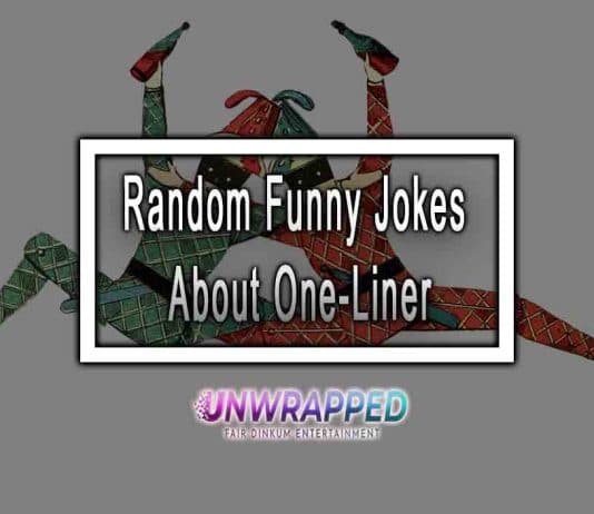 Random Funny Jokes About One-Liner