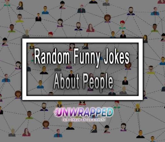 Random Funny Jokes About People