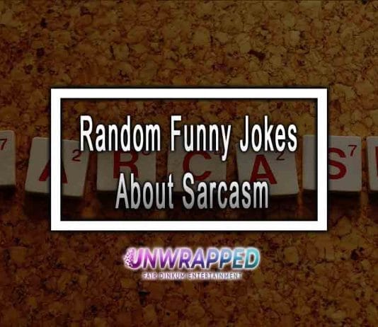 Random Funny Jokes About Sarcasm