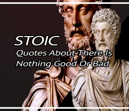 Best Stoicism Quotes There Is Nothing Good Or Bad