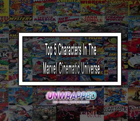 Top 5 Characters In The Marvel Cinematic Universe Top 5 Characters In The Marvel Cinematic Universe