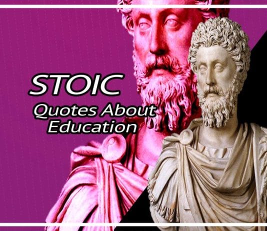 Best Stoic Quotes About Education