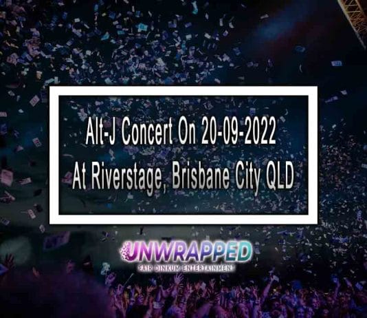 Alt-J Concert On 20-09-2022 At Riverstage, Brisbane City QLD