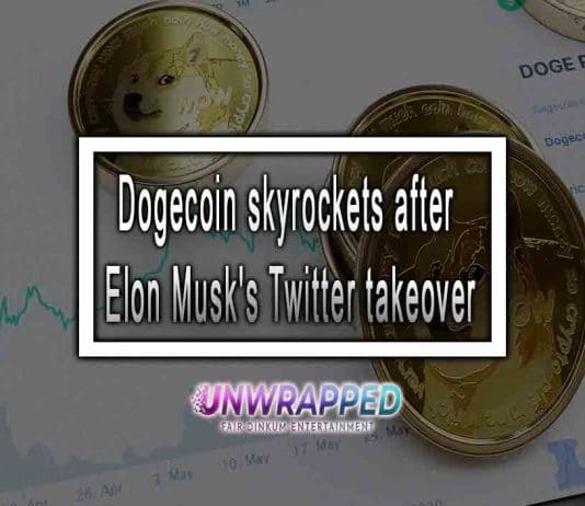 Dogecoin skyrockets after Elon Musk's Twitter takeover
