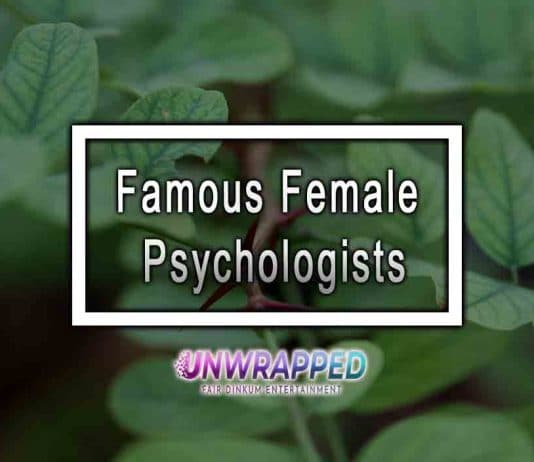 Famous Female Psychologists
