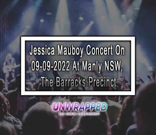 Jessica Mauboy Concert On 09-09-2022 At Manly NSW, The Barracks Precinct