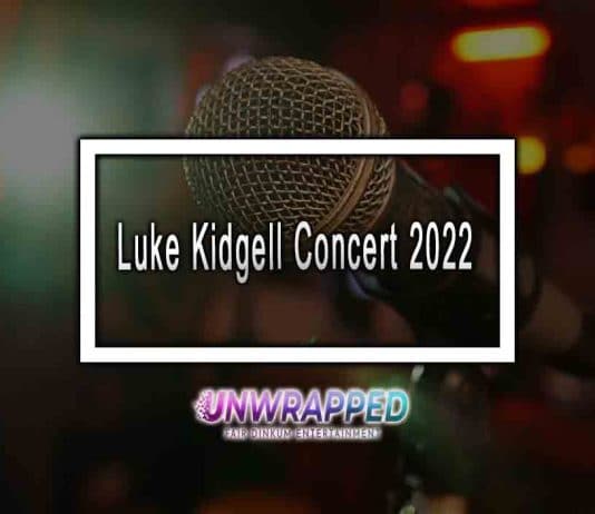 Luke Kidgell Concert 2022