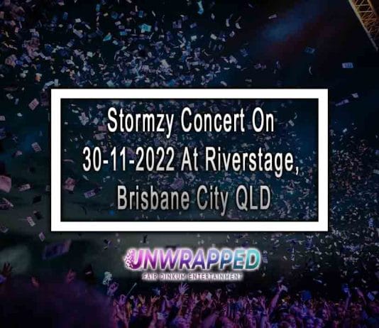 Stormzy Concert On 30-11-2022 At Riverstage, Brisbane City QLD