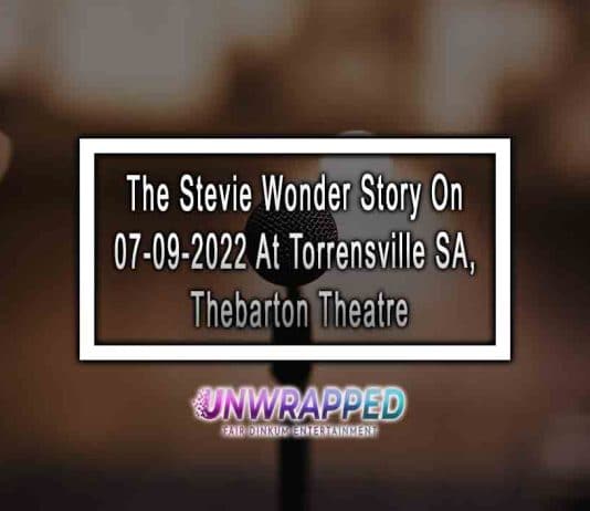 The Stevie Wonder Story On 07-09-2022 At Torrensville SA, Thebarton Theatre