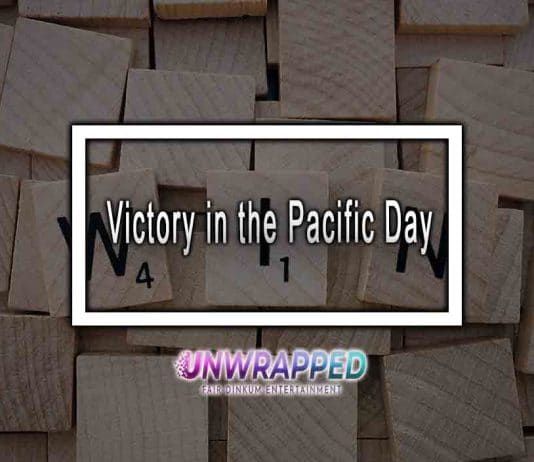 Victory in the Pacific Day
