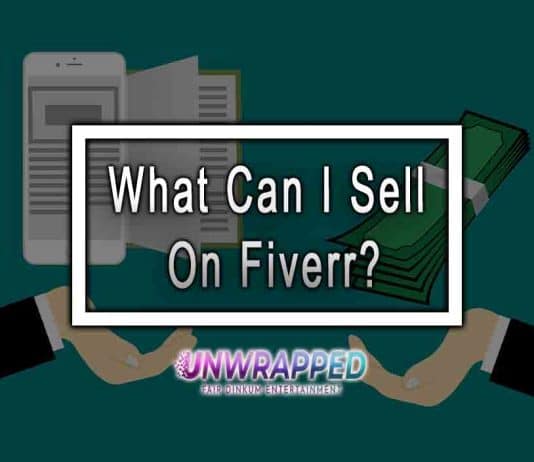 What Can I Sell On Fiverr?