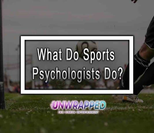 What Do Sports Psychologists Do?
