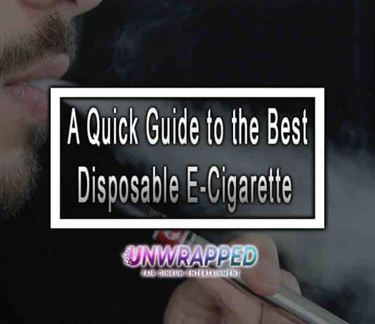 A Quick Guide to the Best Disposable E-Cigarette A Quick Guide to the Best Disposable E-Cigarette