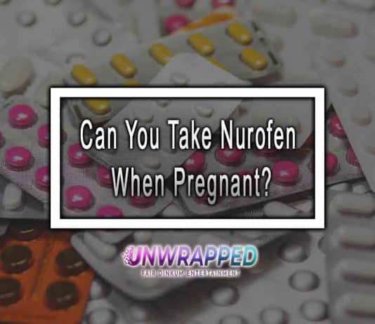 Can You Take Nurofen When Pregnant?