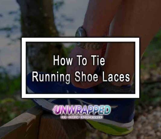 How To Tie Running Shoe Laces