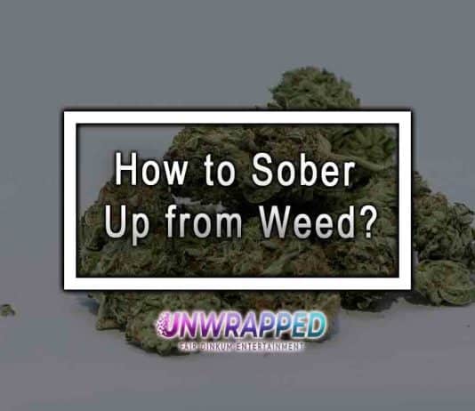 How to Sober Up from Weed?