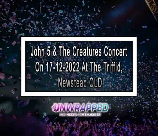 John 5 & The Creatures Concert On 17-12-2022 At The Triffid, Newstead QLD