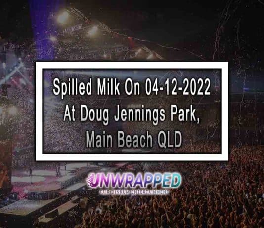 Spilled Milk On 04-12-2022 At Doug Jennings Park, Main Beach QLD
