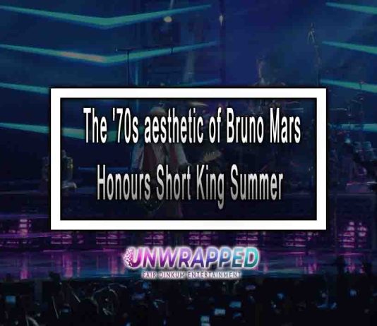 The ’70s aesthetic of Bruno Mars Honours Short King Summer The '70s aesthetic of Bruno Mars Honours Short King Summer