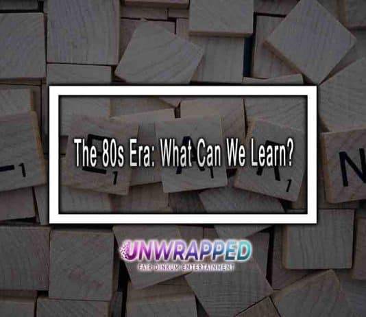 The 80s: What Can We Learn? The 80s: What Can We Learn?