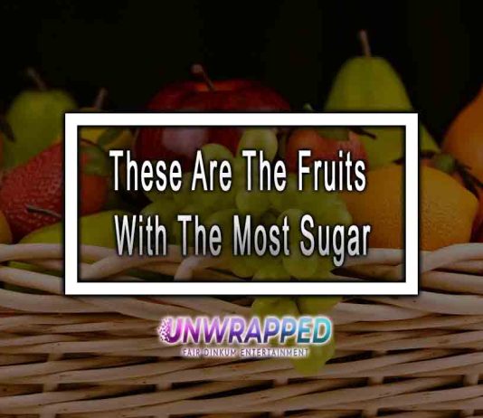These Are The Fruits With The Most Sugar