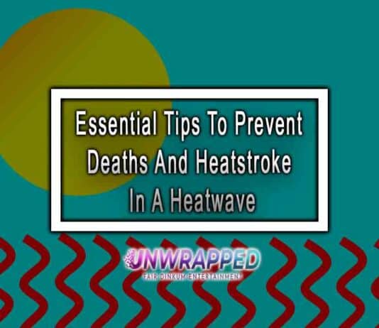 Essential Tips To Prevent Deaths And Heatstroke In A Heatwave