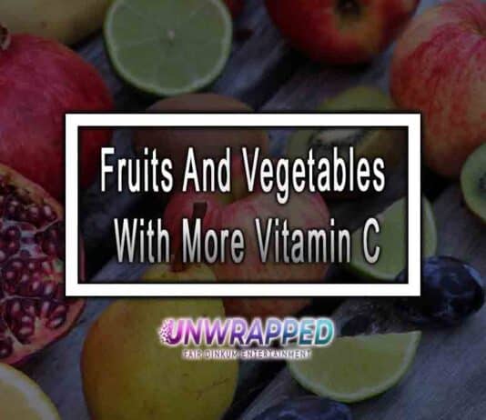 Fruits And Vegetables With More Vitamin C