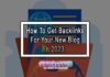 How To Get Backlinks For Your New Blog in 2023.