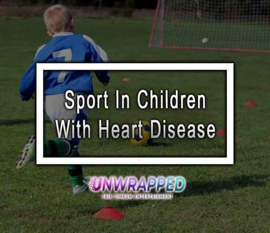Sport In Children With Heart Disease
