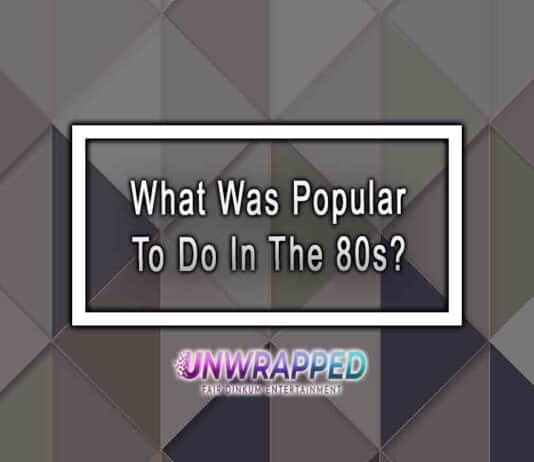 What Was Popular To Do In The 80s? 5 Things That Everyone Did Back Then