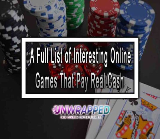 A Full List of Interesting Online Games That Pay Real Cash