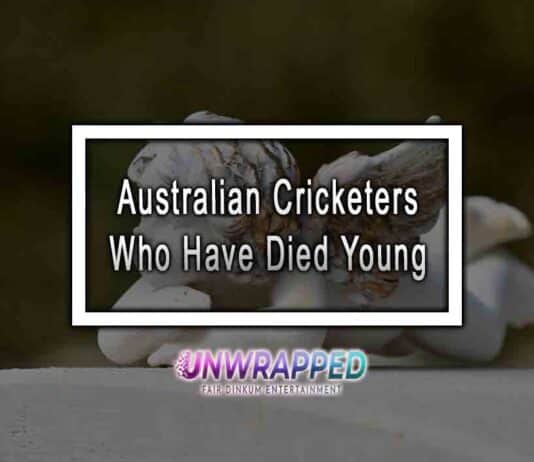Australian Cricketers Who Have Died Young