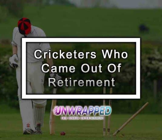 Cricketers Who Came Out of Retirement