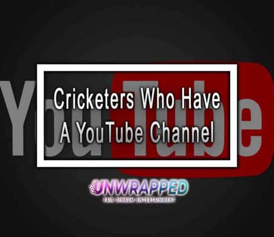Cricketers Who Have a YouTube Channel