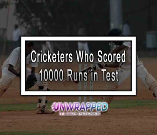 Cricketers Who Scored 10000 Runs in Test