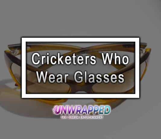 Cricketers Who Wear Glasses