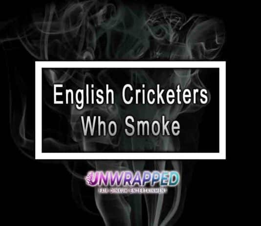 English Cricketers Who Smoke