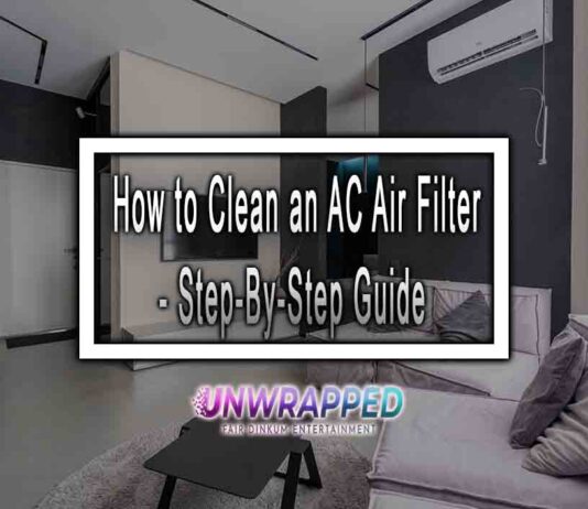 How to Clean an AC Air Filter - Step-By-Step Guide