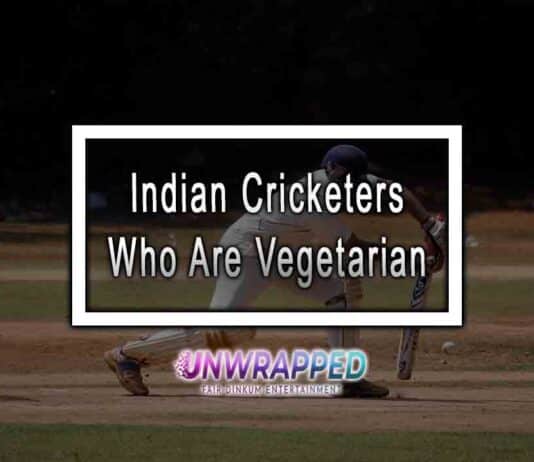 Indian Cricketers Who Are Vegetarian