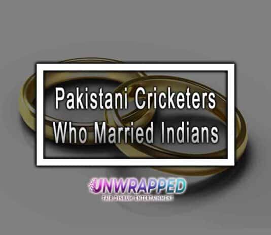 Pakistani Cricketers Who Married Indians Pakistani Cricketers Who Married Indians