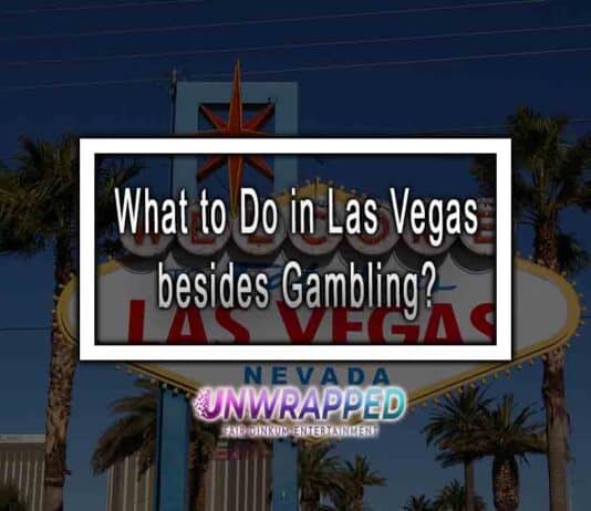 What to Do in Las Vegas besides Gambling? What to Do in Las Vegas besides Gambling?