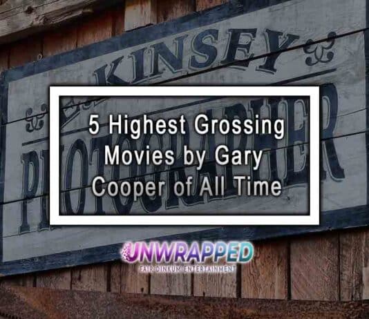 5 Highest Grossing Movies by Gary Cooper of All Time