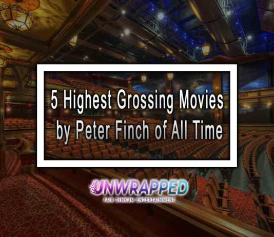 5 Highest Grossing Movies by Peter Finch of All Time 5 Highest Grossing Movies by Peter Finch of All Time