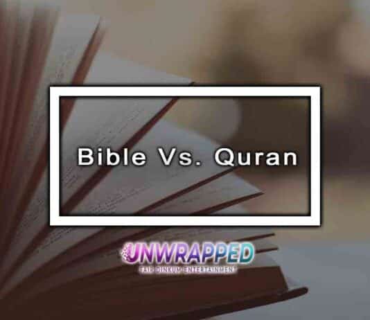 Bible Vs. Quran