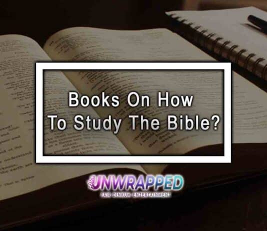 Books On How To Study The Bible?