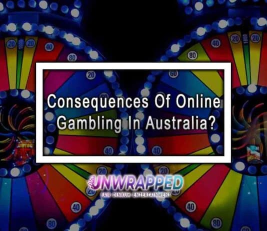 Consequences Of Online Gambling In Australia?