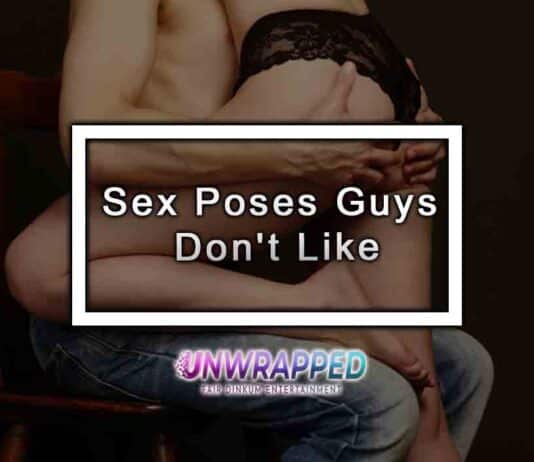 Sex Poses Guys Don't Like