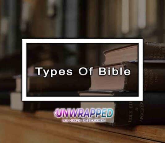 Types Of Bible