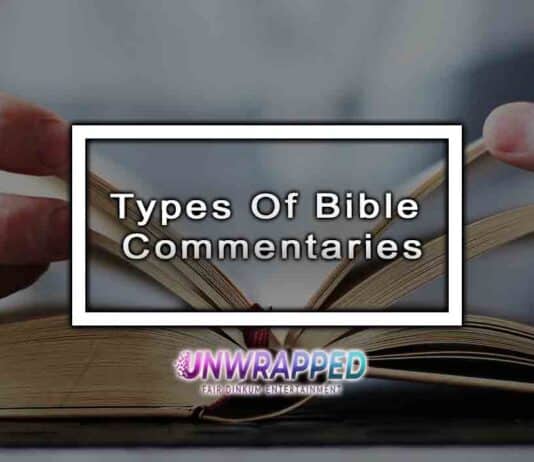 Types Of Bible Commentaries