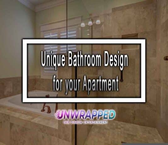 Unique Bathroom Design for your Apartment